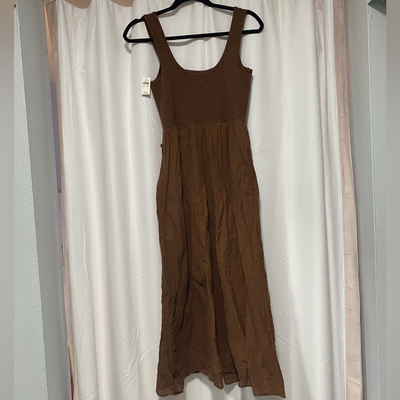 NWT Aerie At The Barre Bow Cotton Dress XS - Picture 3 of 8